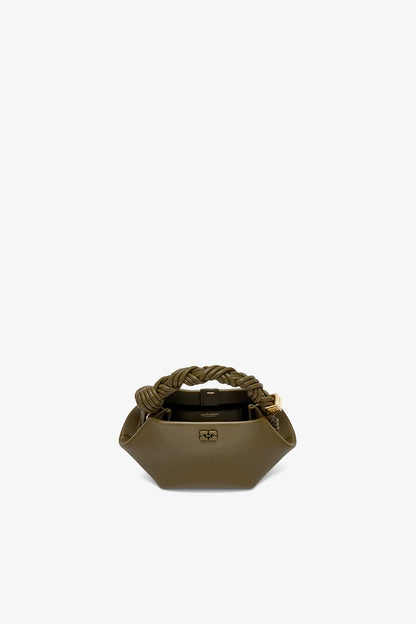 Mini Bou Bag in Green Grained