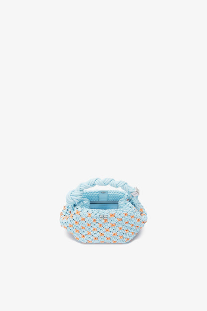 Mini Bou Bag in Braided Blue