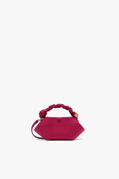 Mini Bou Bag in Grained Red