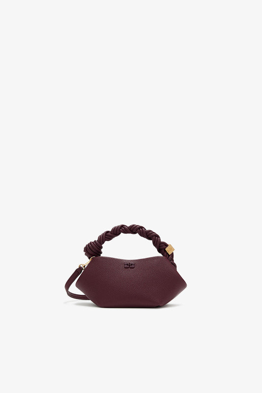 Mini Bou Bag in Burgundy