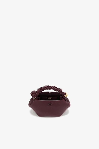 Mini Bou Bag in Burgundy