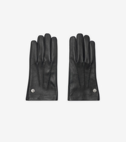 Leather Gloves in Black