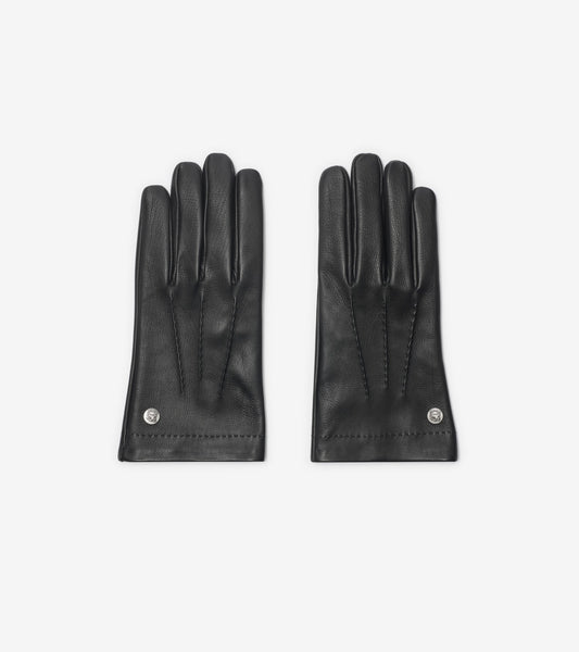Leather Gloves in Black