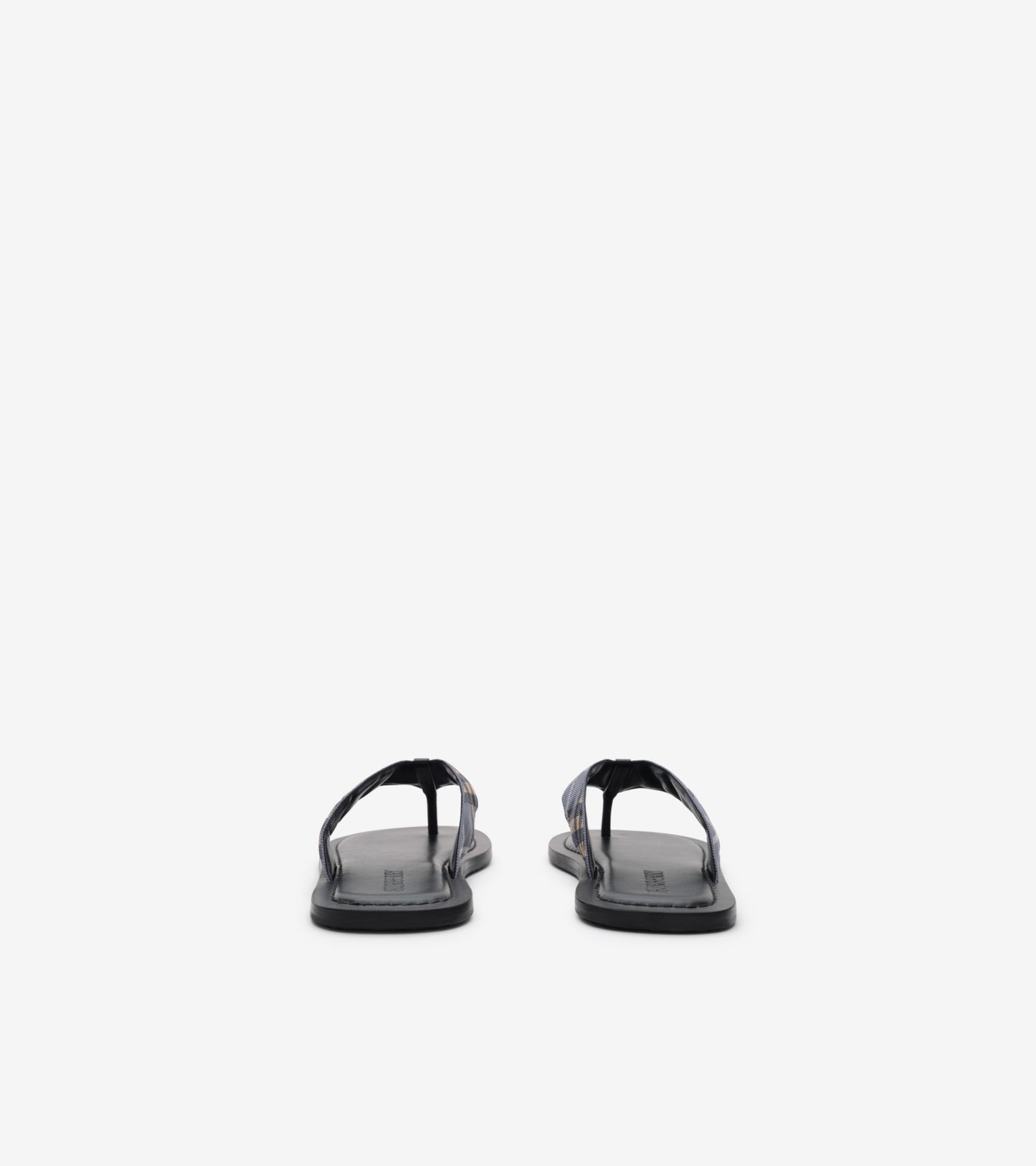 Check Pavilion Sandals in Wave blue