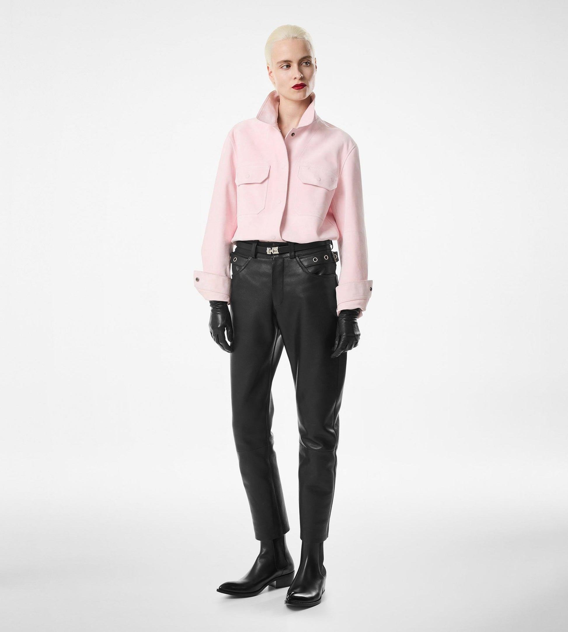 Soft Goat Suede Shirt