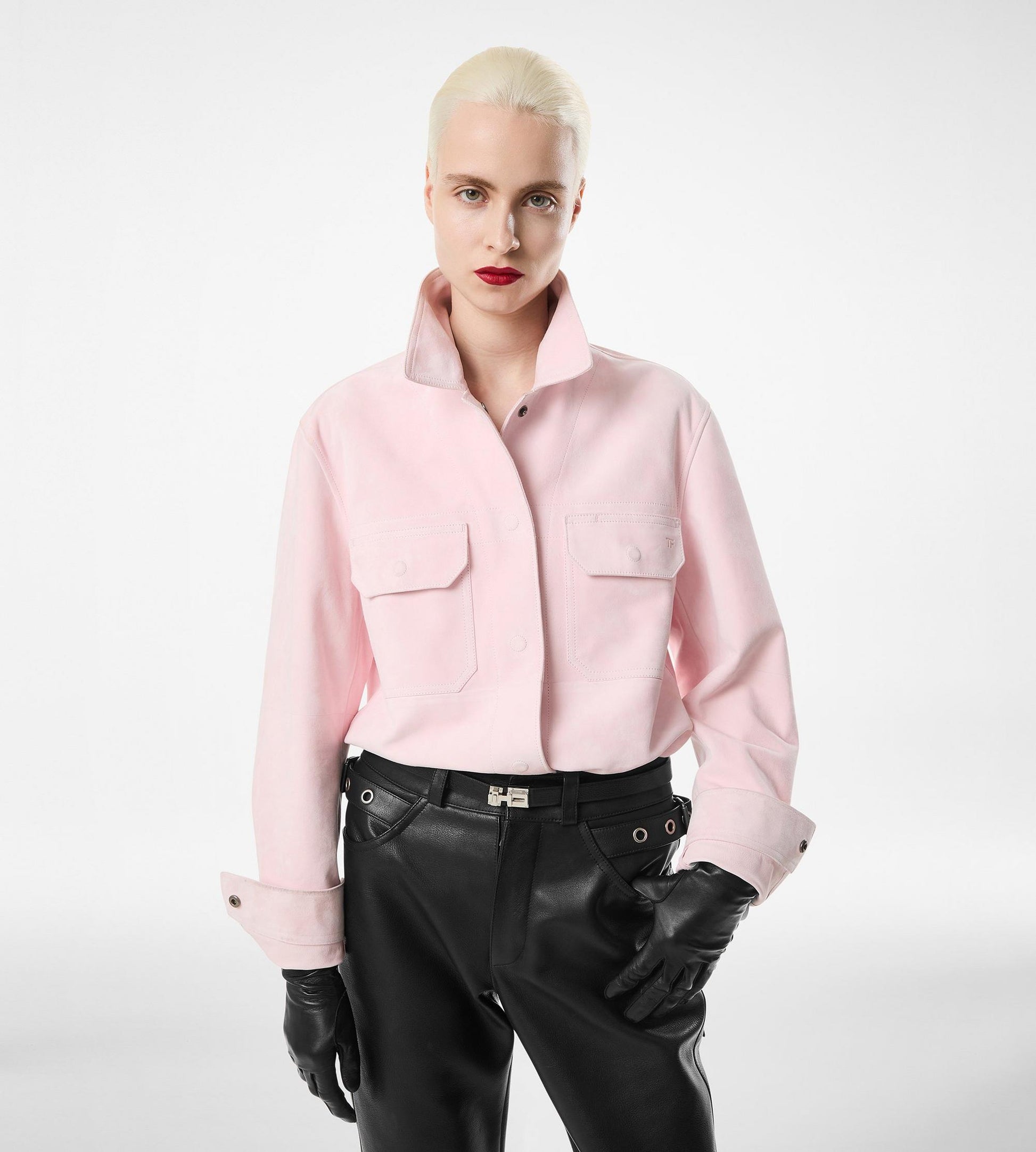 Soft Goat Suede Shirt
