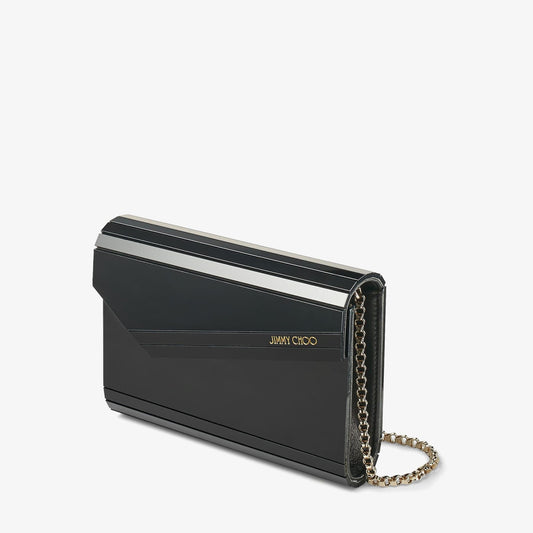 Candy Black Acrylic Clutch Bag