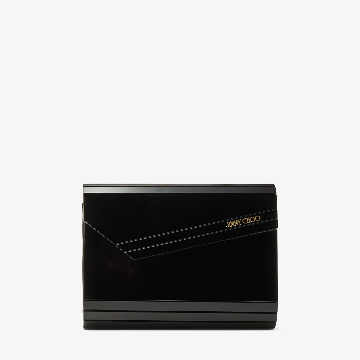 Candy Black Acrylic Clutch Bag