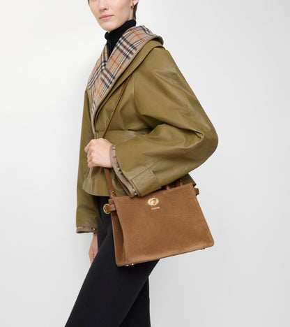Mini Cotswolds Tote in Hazel brown