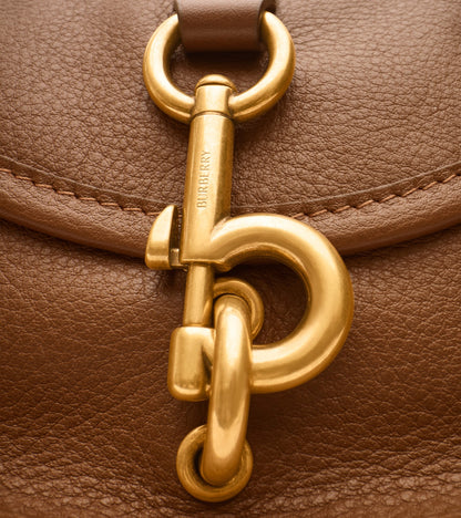 Mini B Clip Messenger Bag in Hazel brown