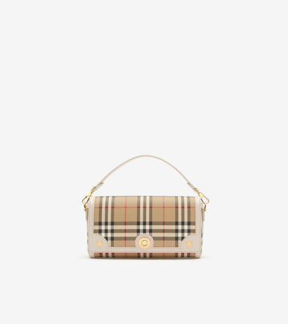 Top Handle Note Bag in Archive beige/ruby red