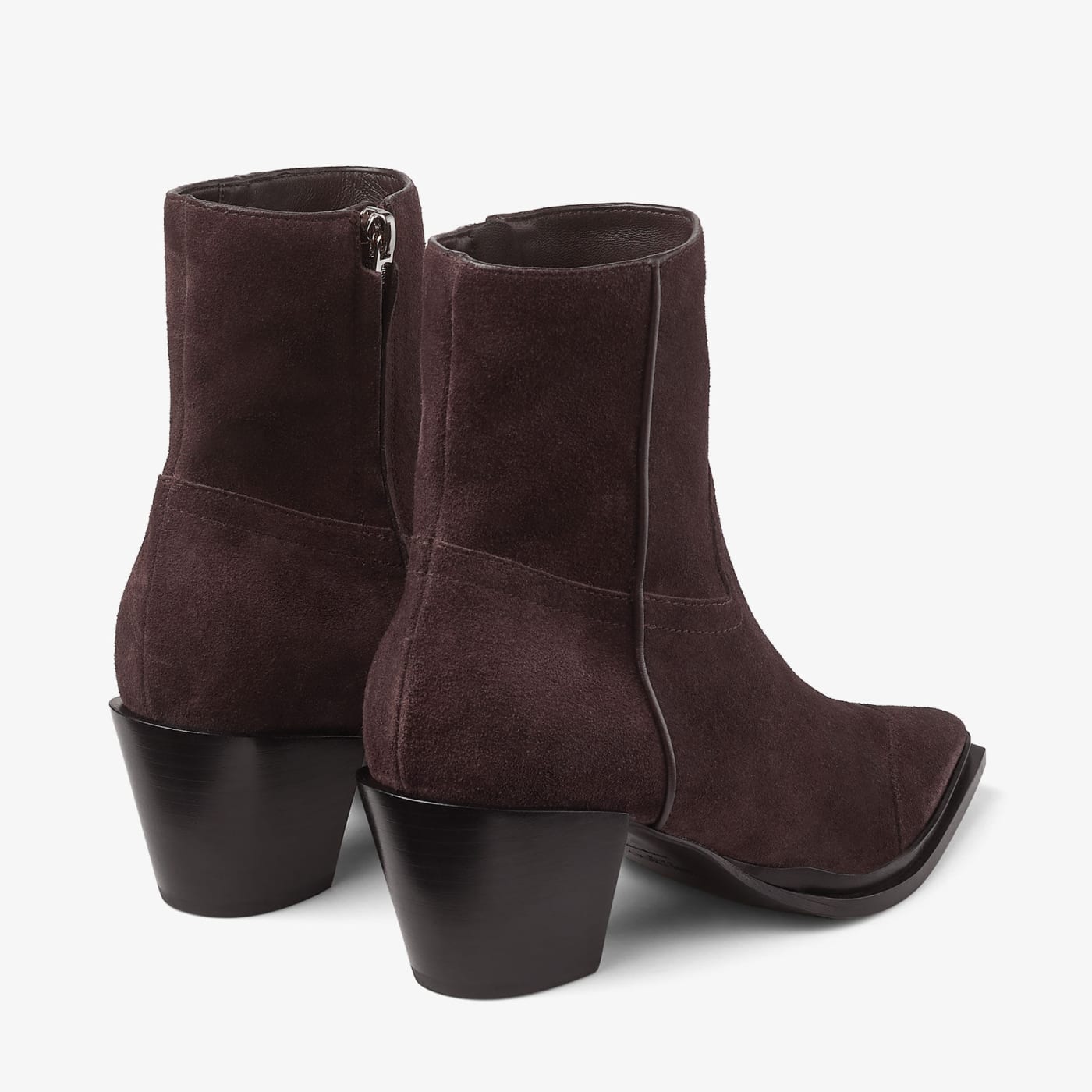 Cece Ankle Boot 60 Coffee Suede Ankle Boots