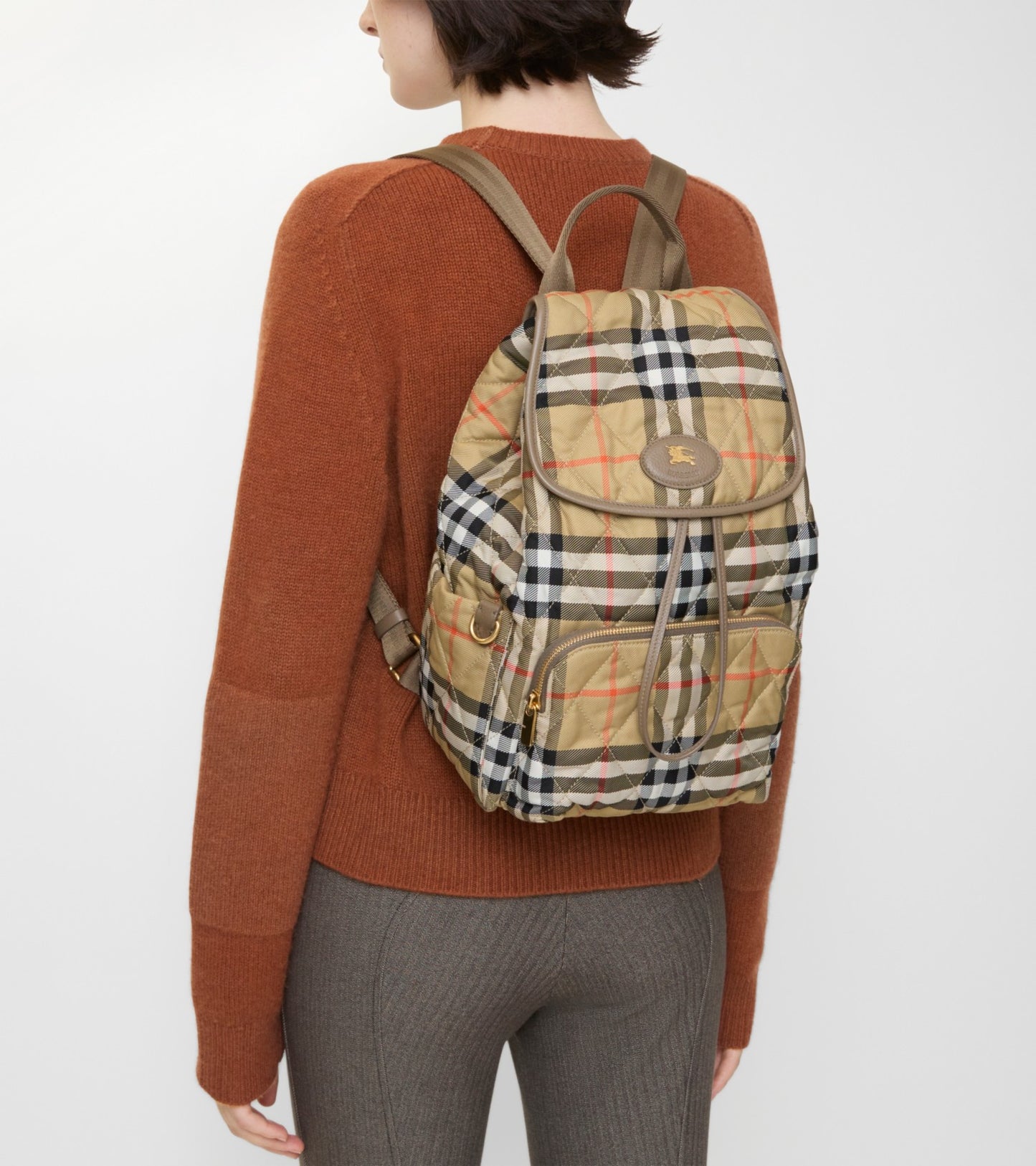 Horseshoe Backpack in Sand beige