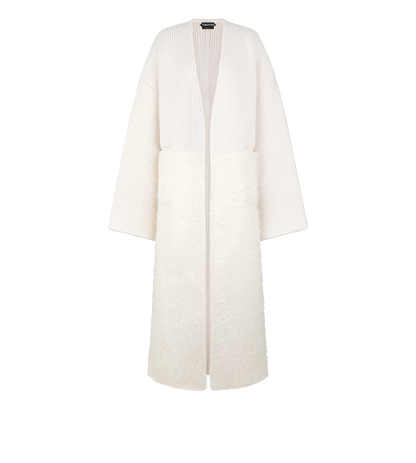 Sculptural Maxi Coat