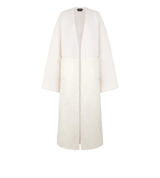 Sculptural Maxi Coat
