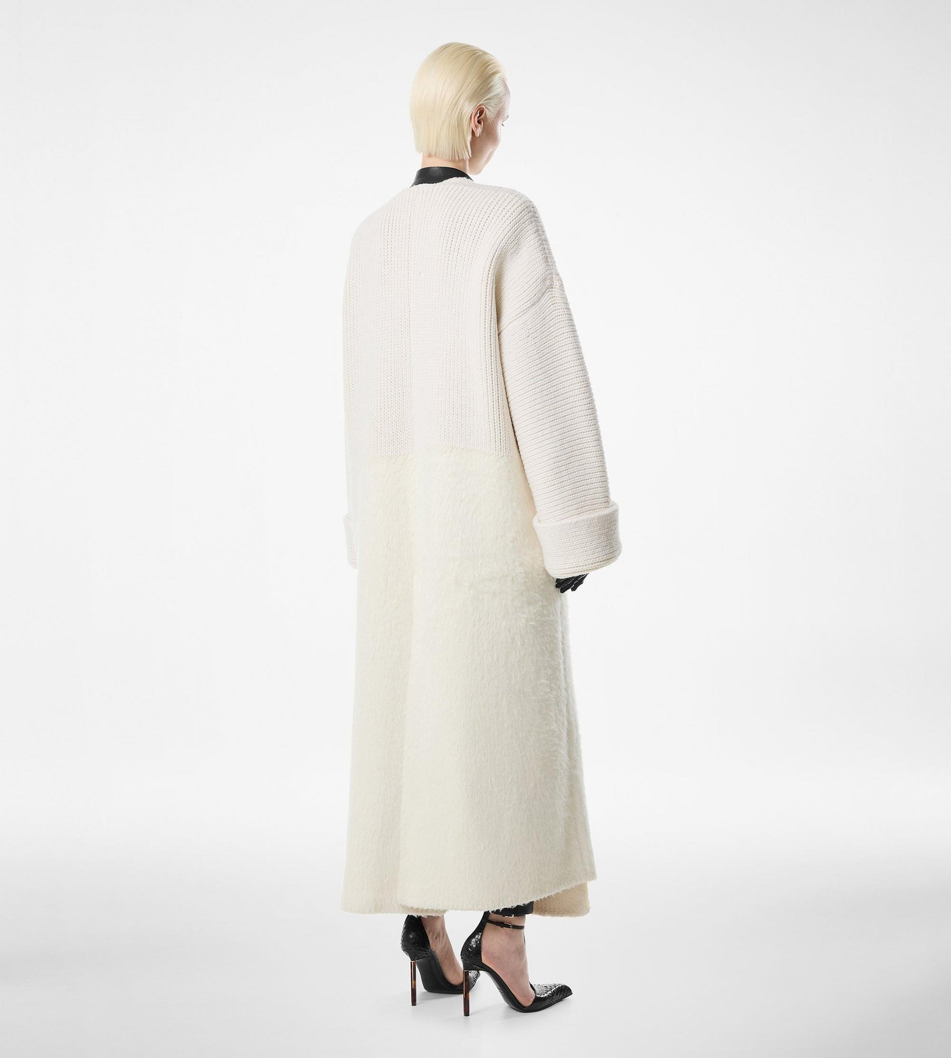 Sculptural Maxi Coat