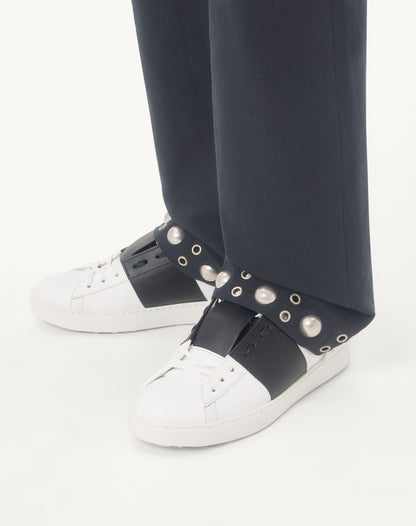 Calfskin Open Sneaker