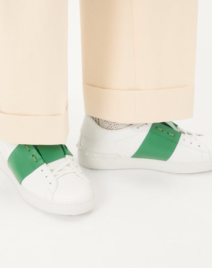 Calfskin Open Sneaker