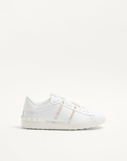 Calfskin Rockstud Untitled Sneaker