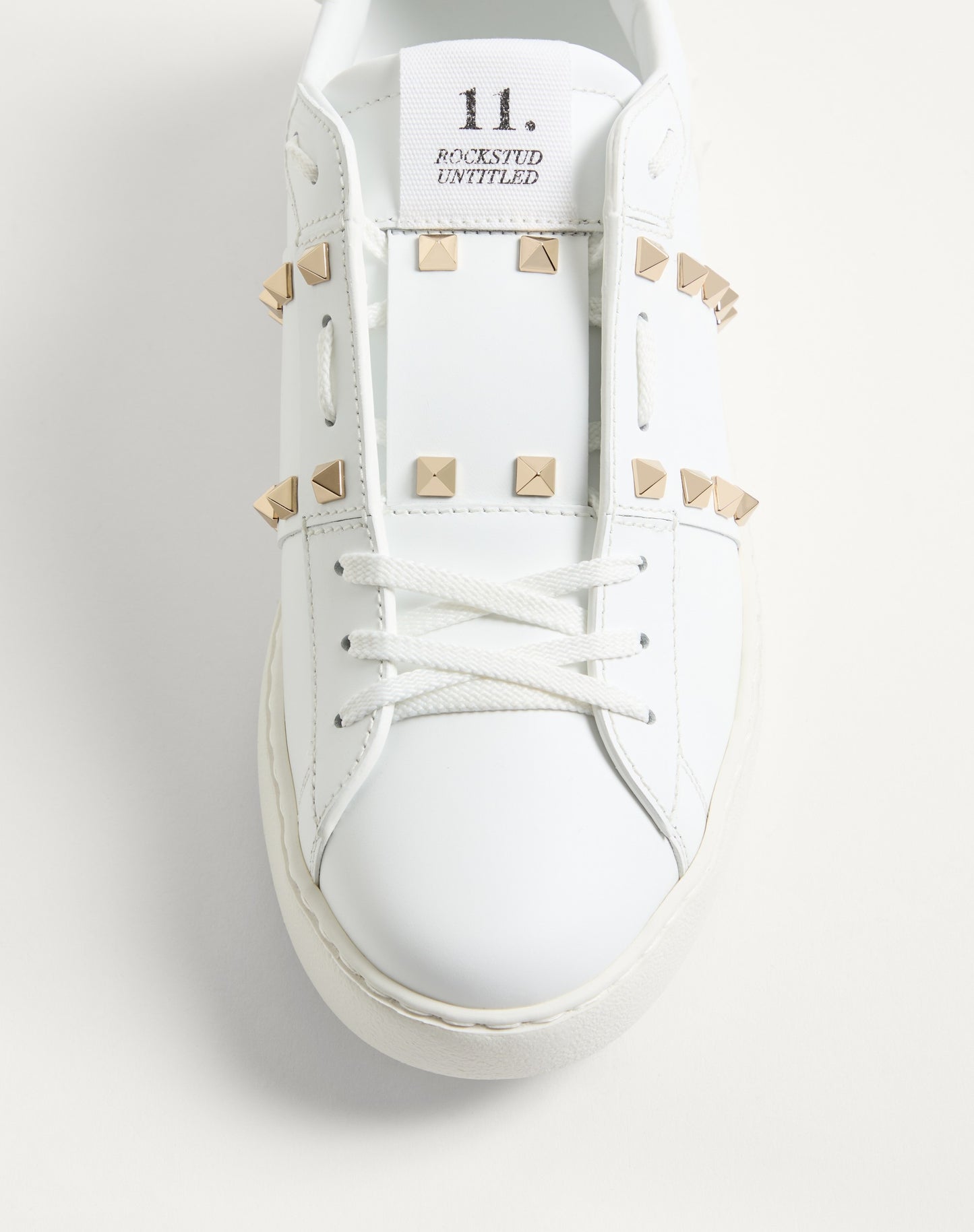 Calfskin Rockstud Untitled Sneaker
