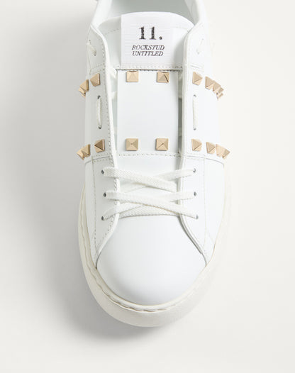 Calfskin Rockstud Untitled Sneaker