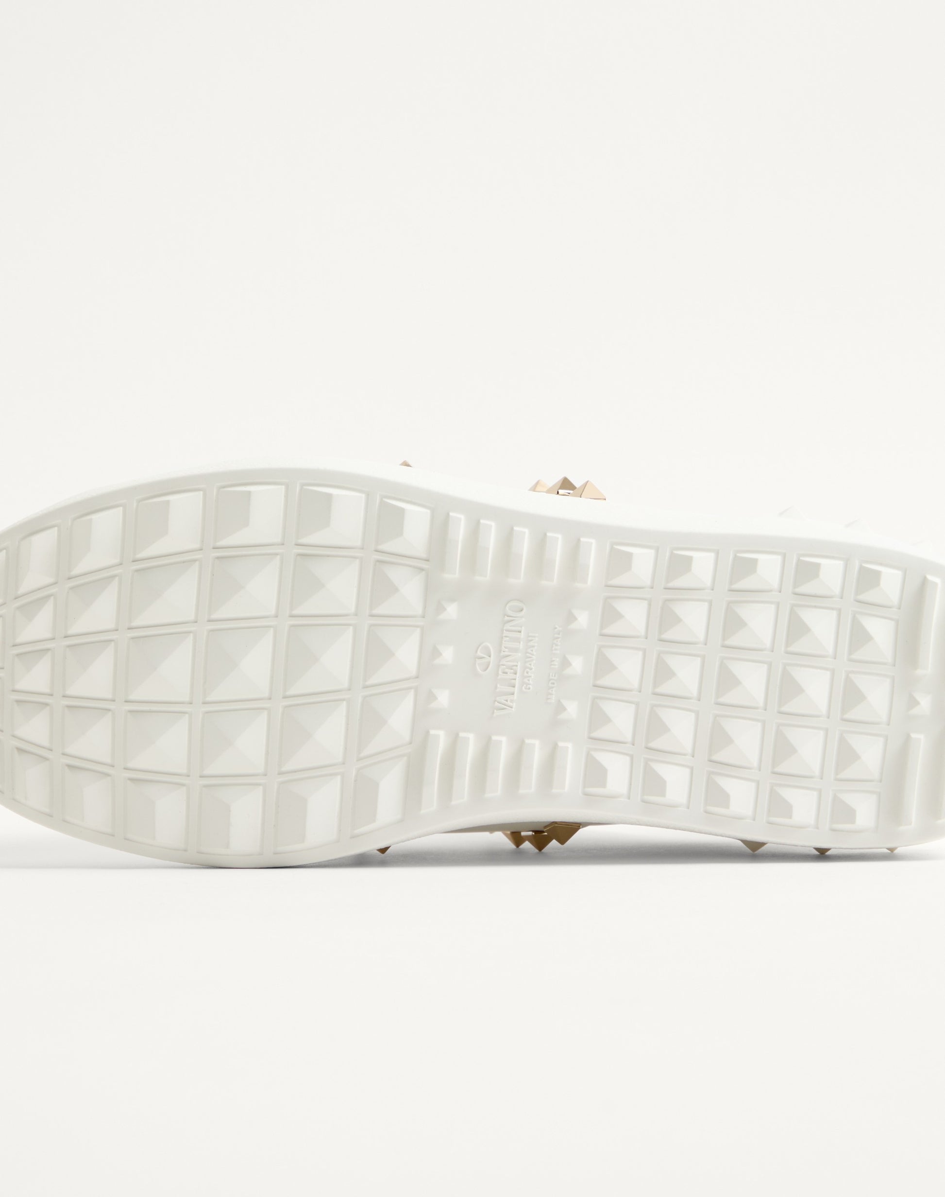 Calfskin Rockstud Untitled Sneaker