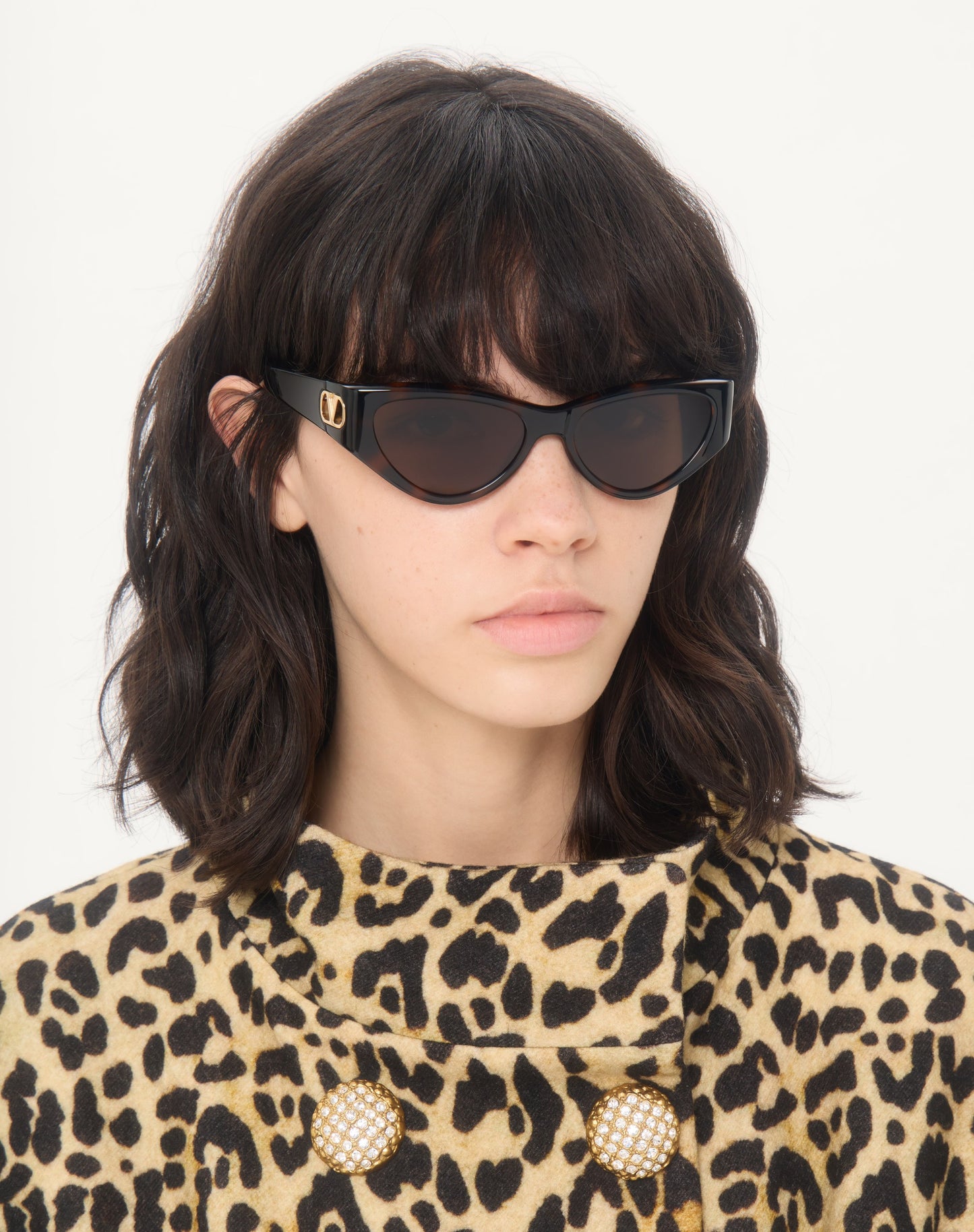 Cat-eye Acetate Glasses