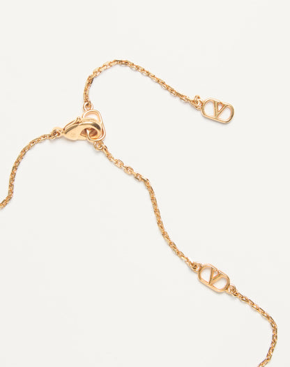 Cherryfic Metal And Enamel Necklace