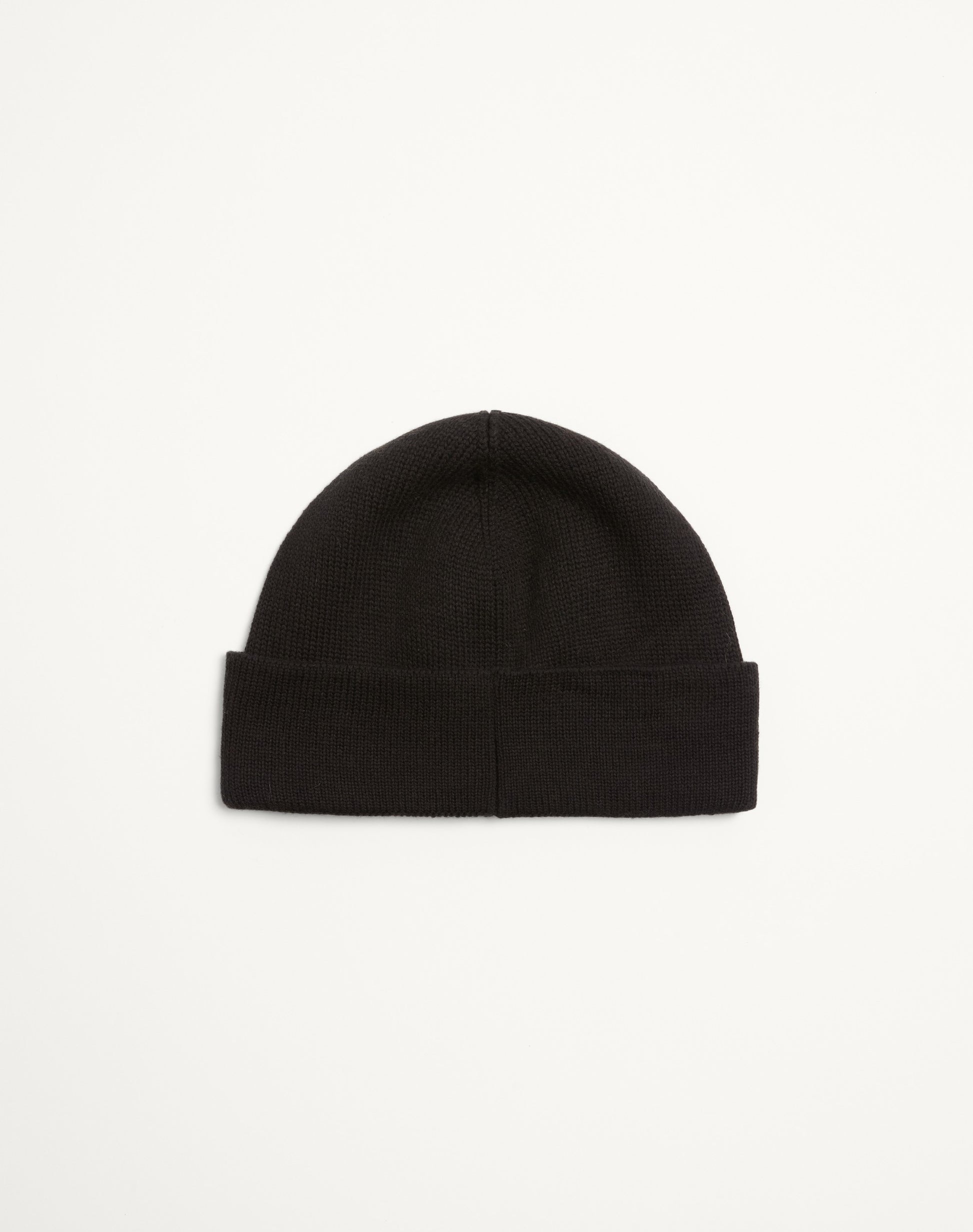 Chez Valentino Knitted Wool Beanie