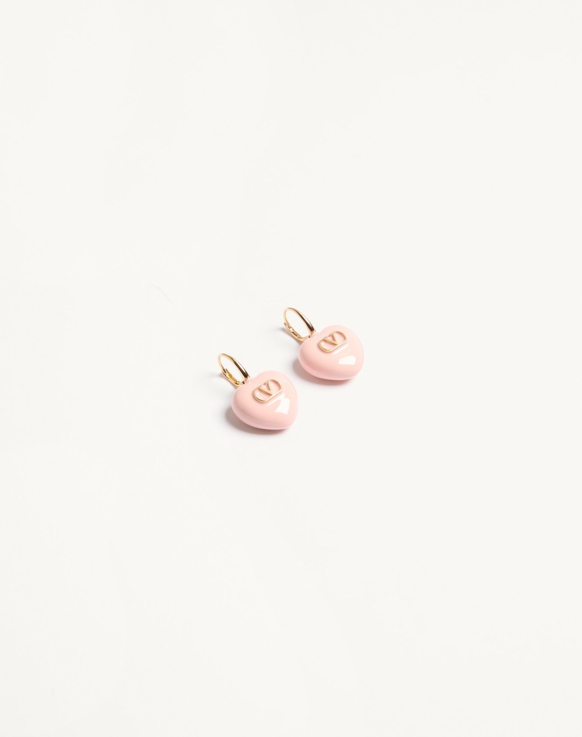 Coeur Royal Metal And Enamel Earrings
