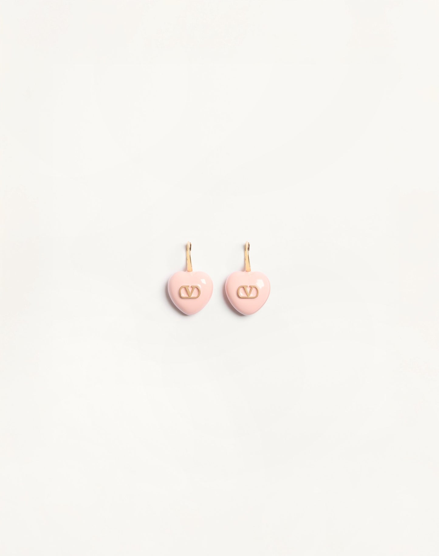 Coeur Royal Metal And Enamel Earrings