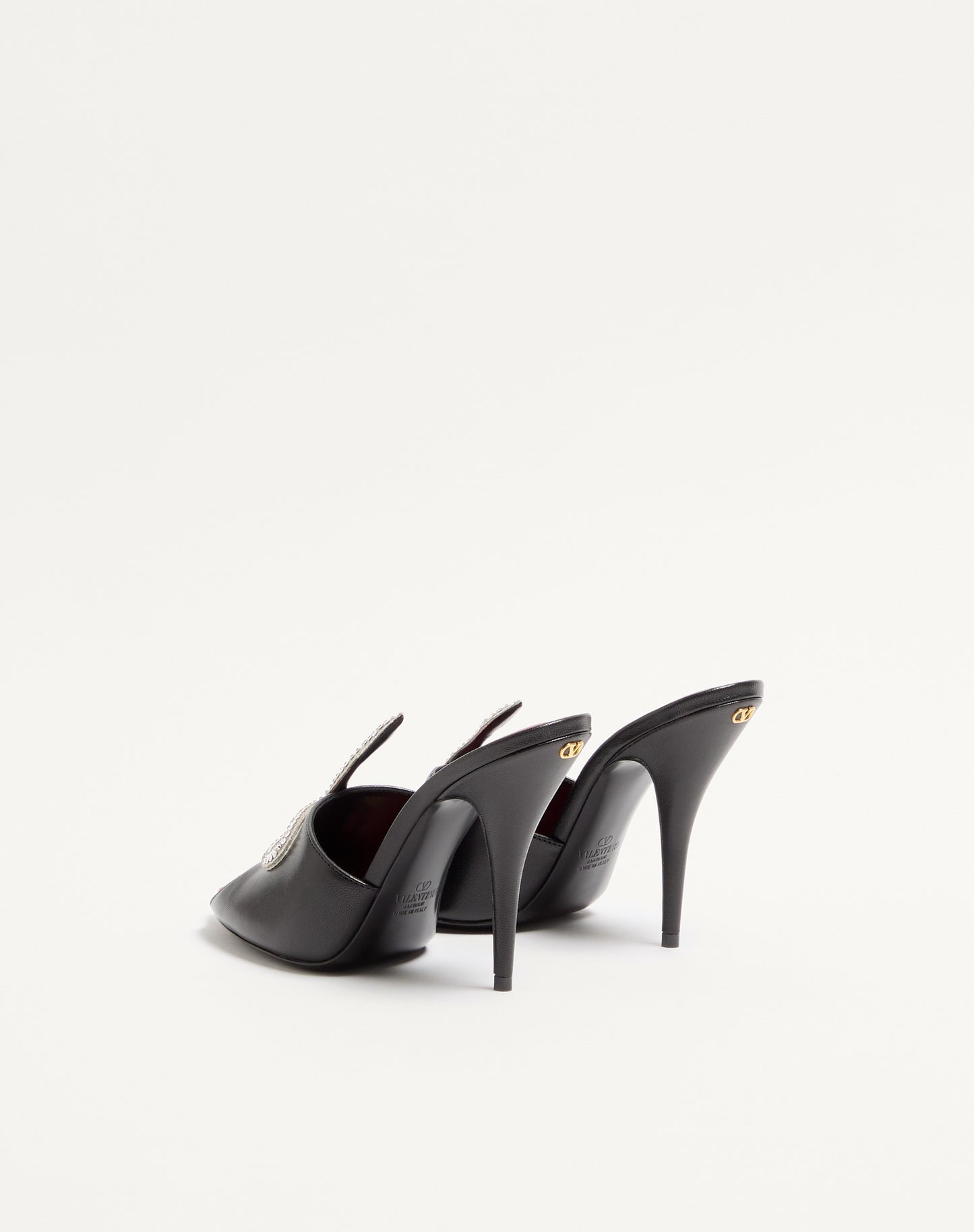 Coeur Vipère Kidskin Slide Sandal 105mm