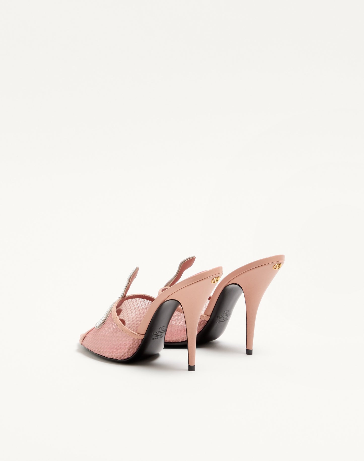 Coeur Vipère Mesh Slide Sandal 105mm