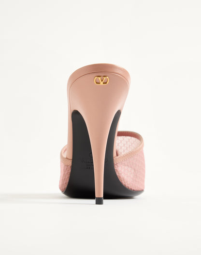 Coeur Vipère Mesh Slide Sandal 105mm