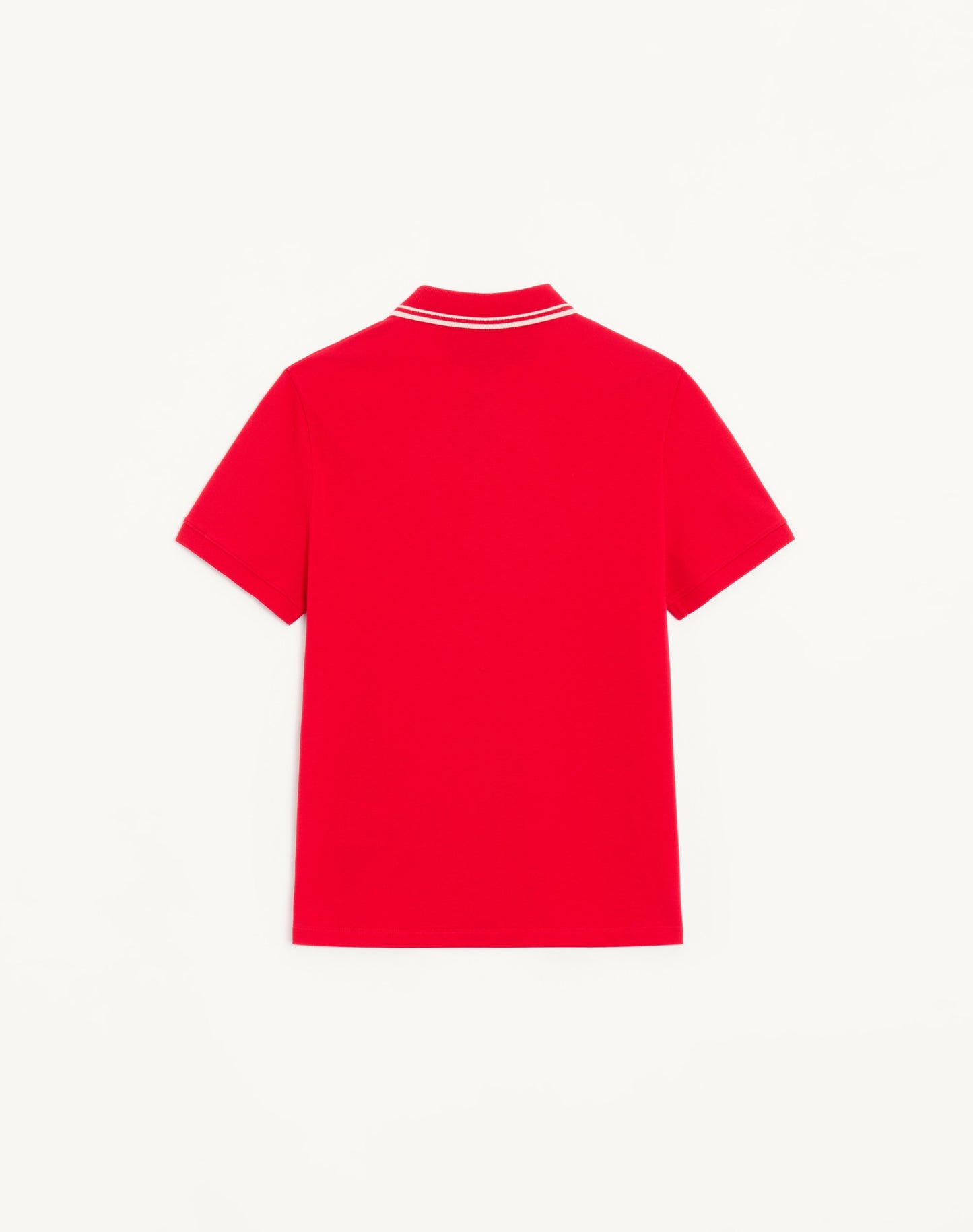 Cotton Piqué Polo Shirt With Vlogo Patch