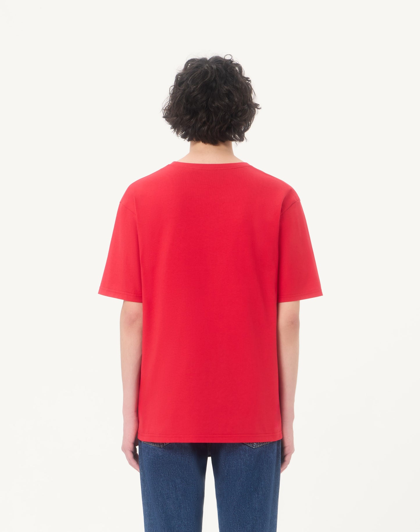 Cotton T-shirt With Le Chat De La Maison Print