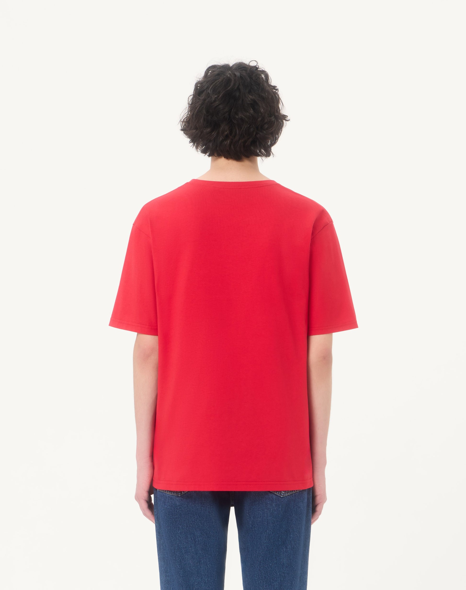 Cotton T-shirt With Le Chat De La Maison Print