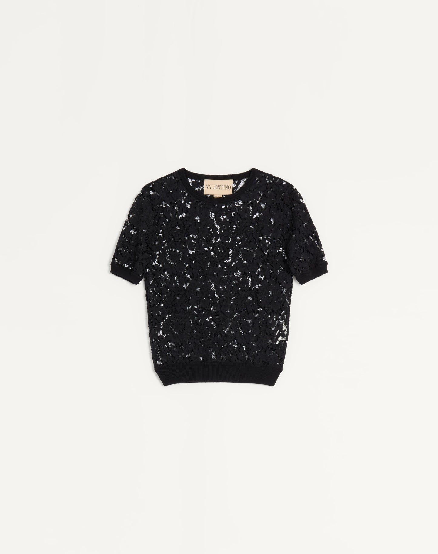 Cotton And Lace Top