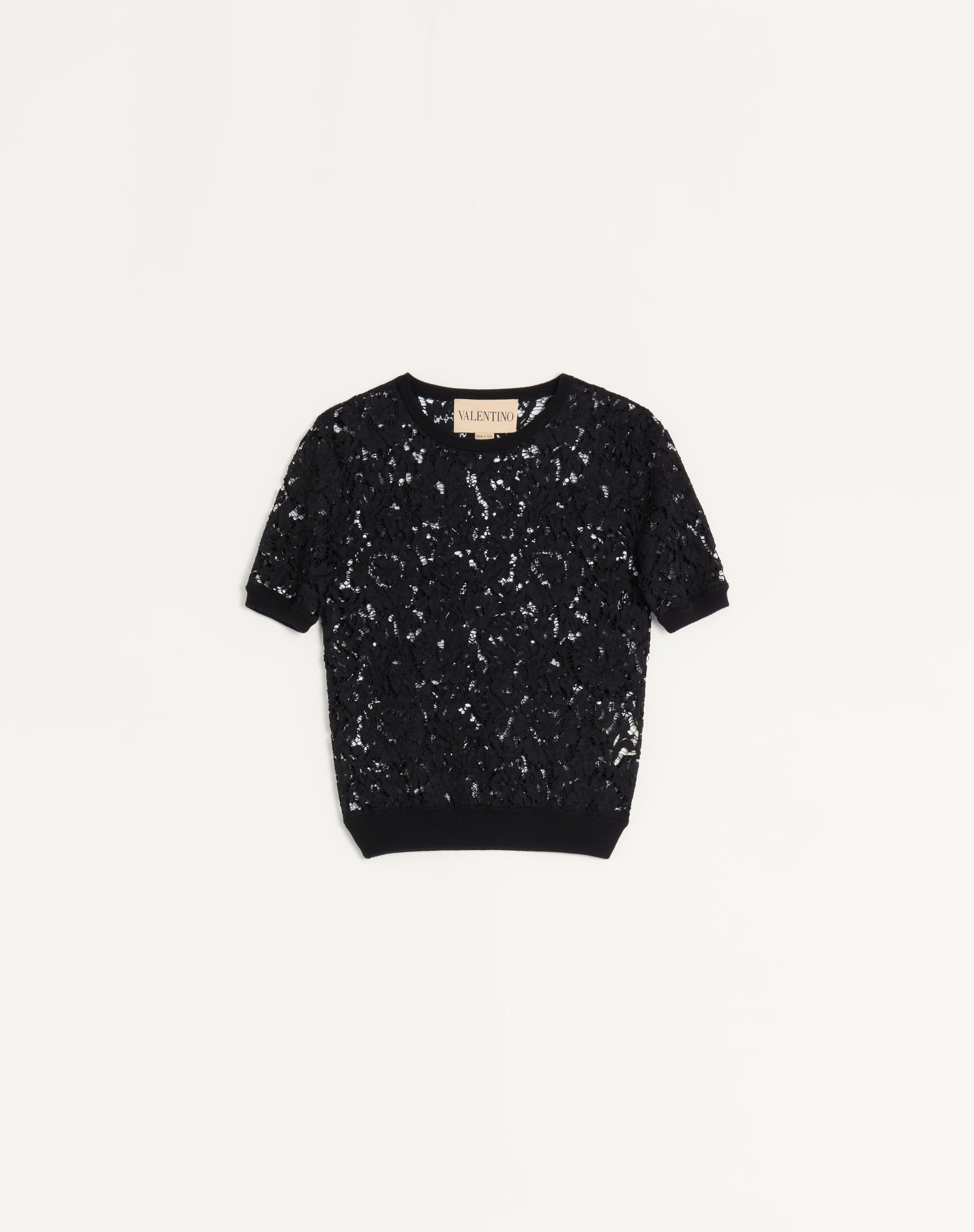 Cotton And Lace Top