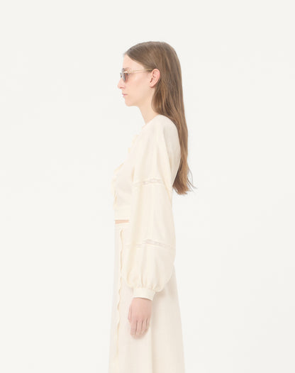 Couture Linen Top