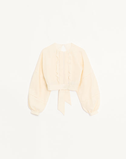 Couture Linen Top