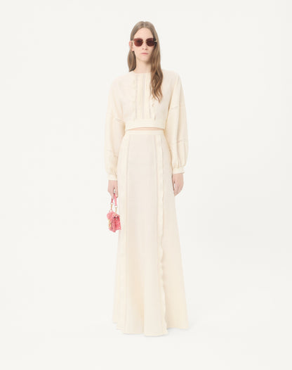 Couture Linen Top