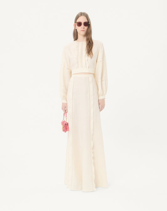 Couture Linen Top