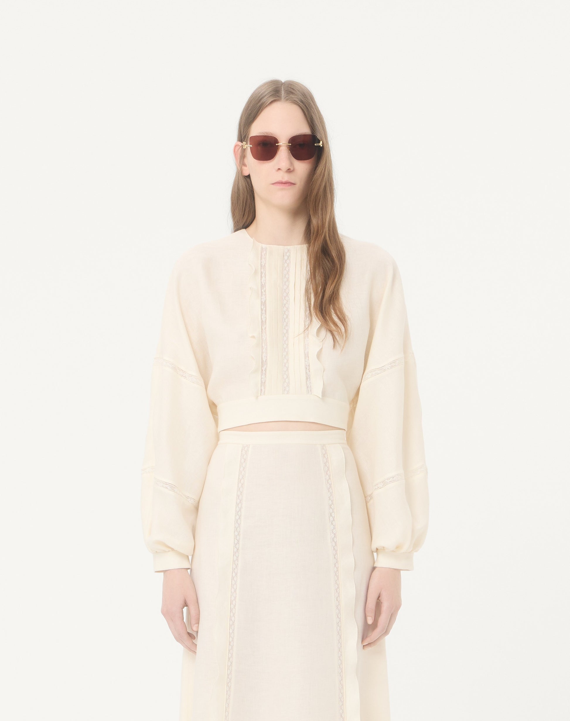 Couture Linen Top