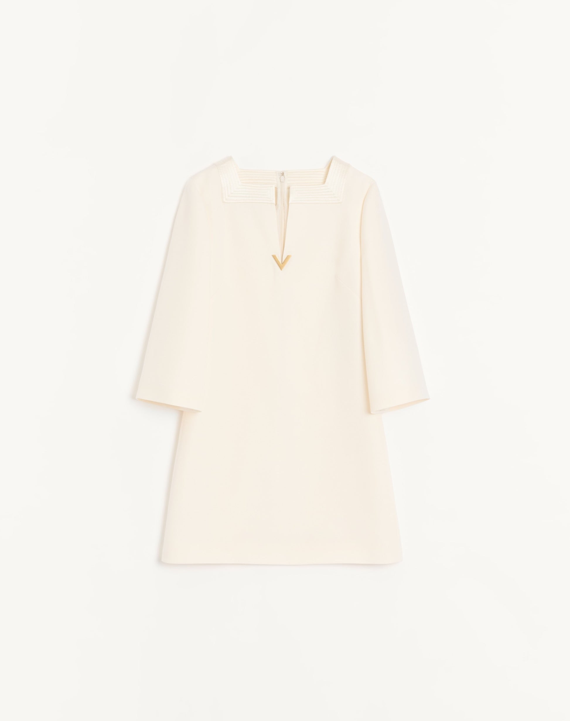 Crepe Couture Short Dress