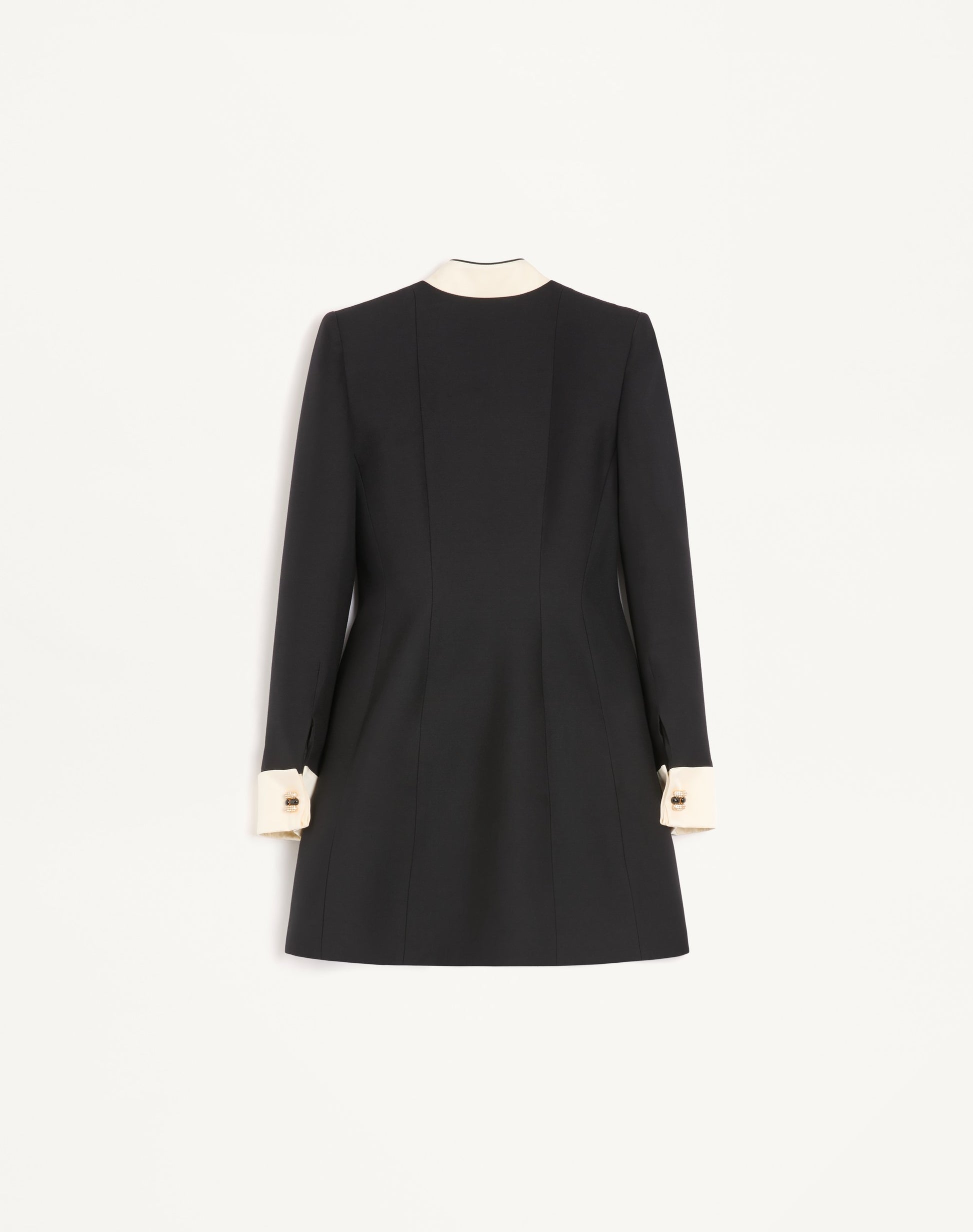 Crepe Couture Short Dress