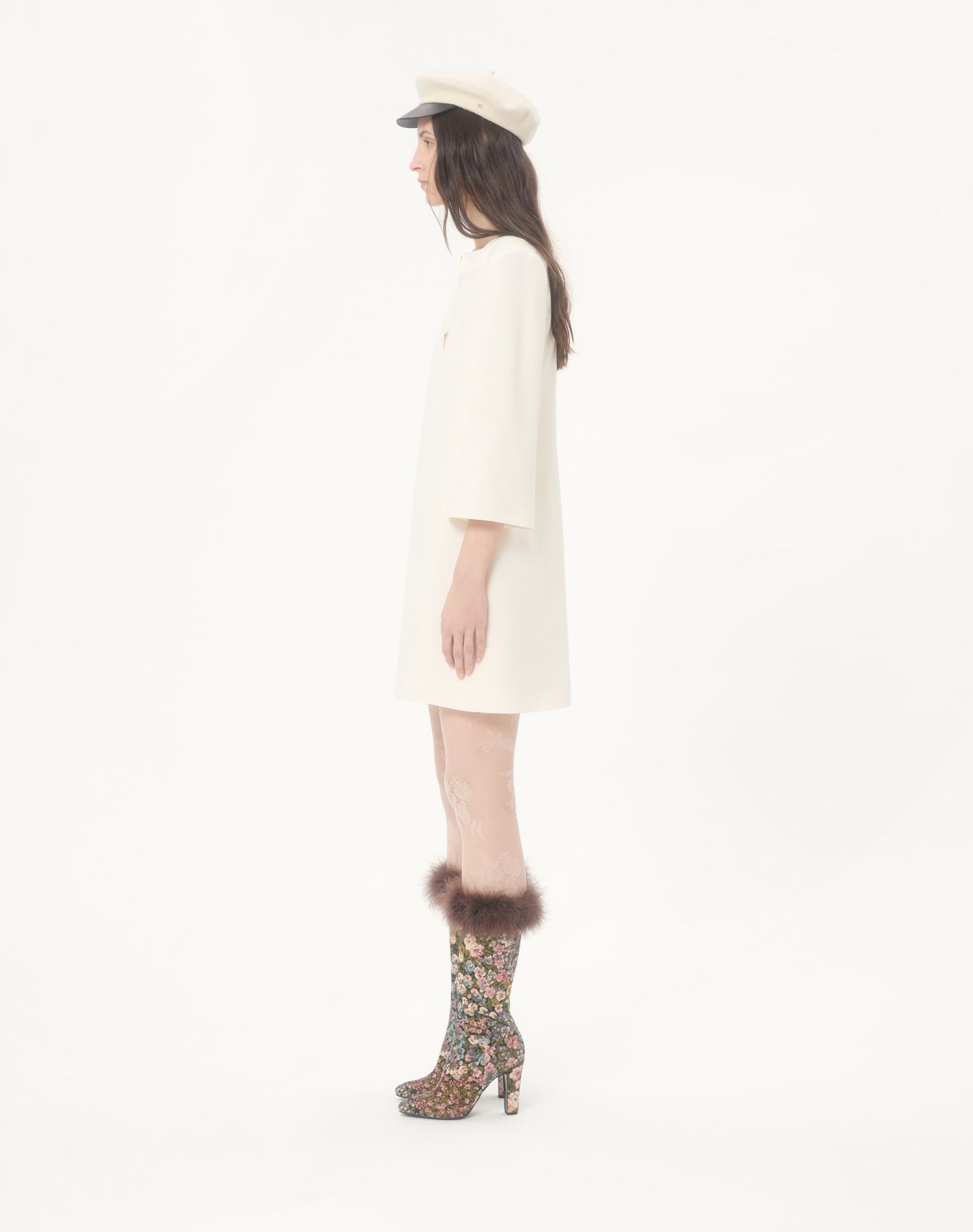 Crepe Couture Short Dress