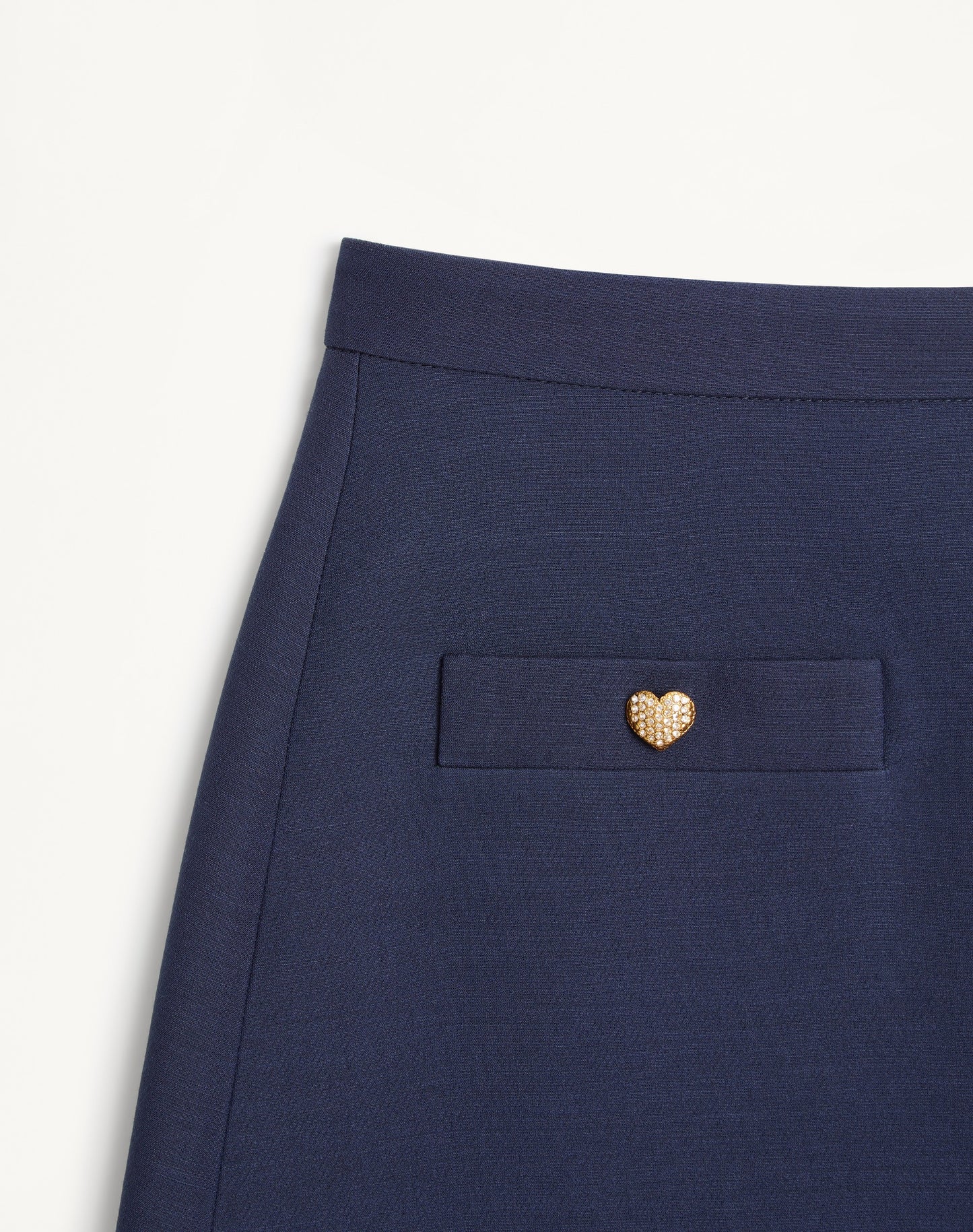 Crepe Couture Short Skirt