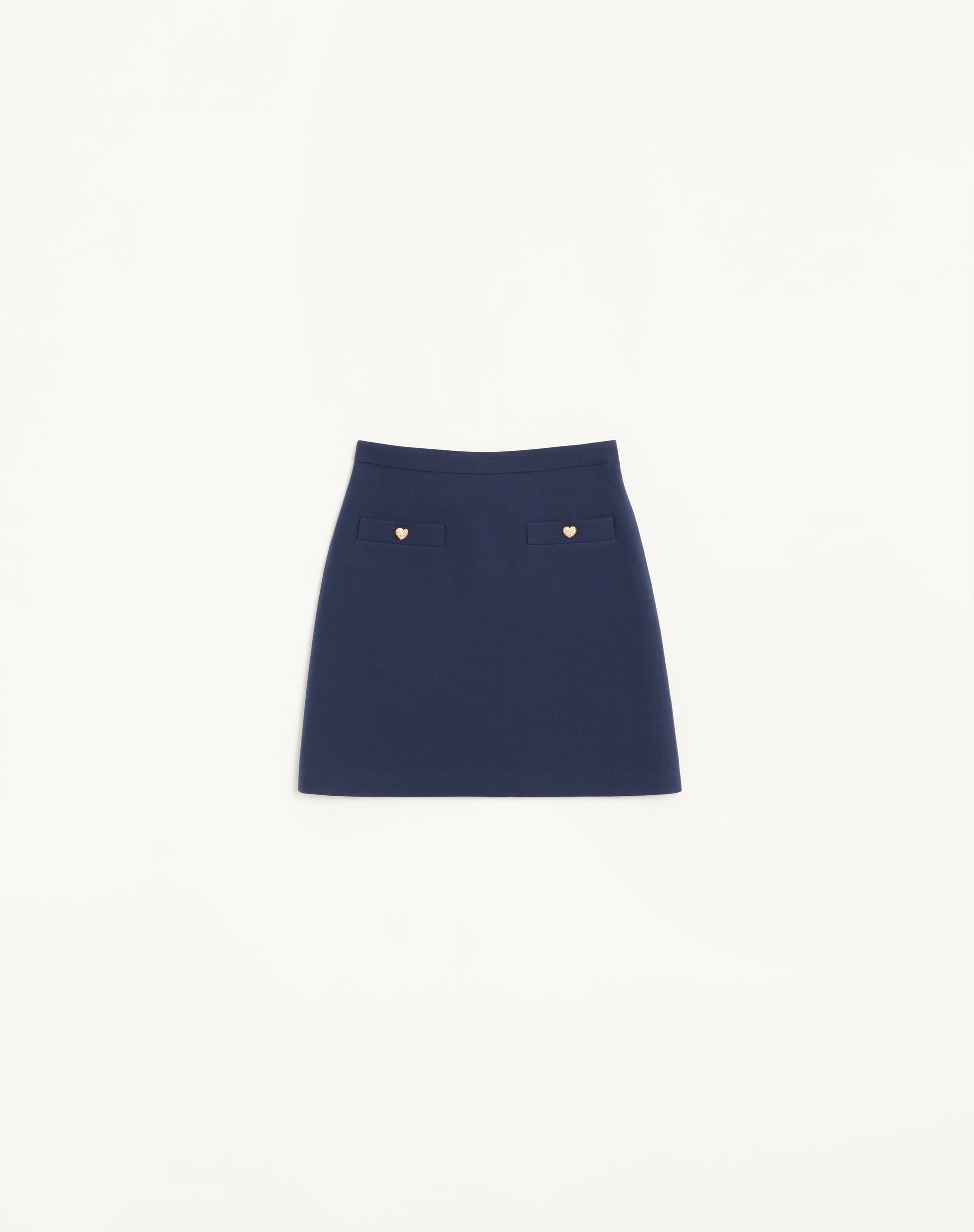 Crepe Couture Short Skirt