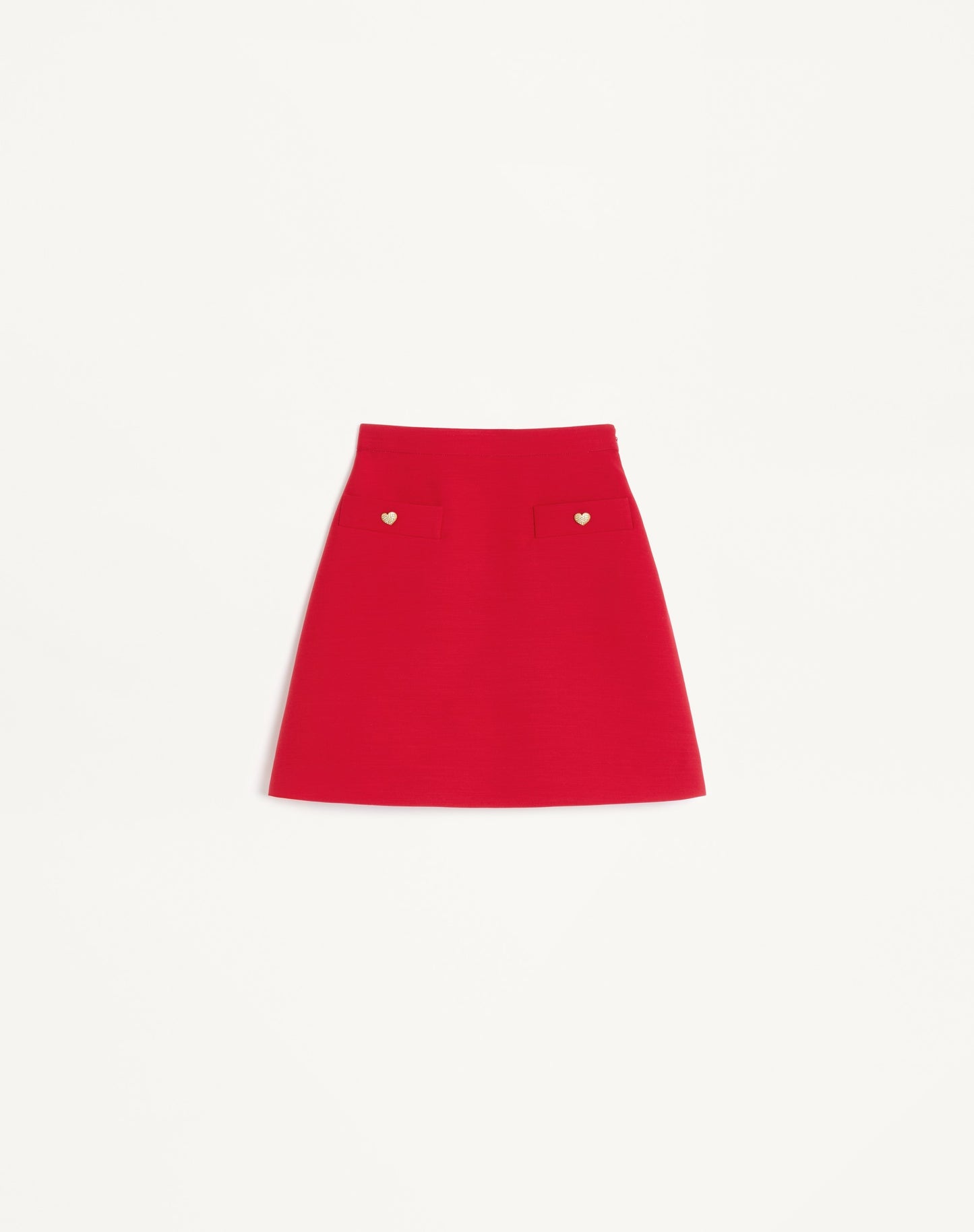 Crepe Couture Short Skirt